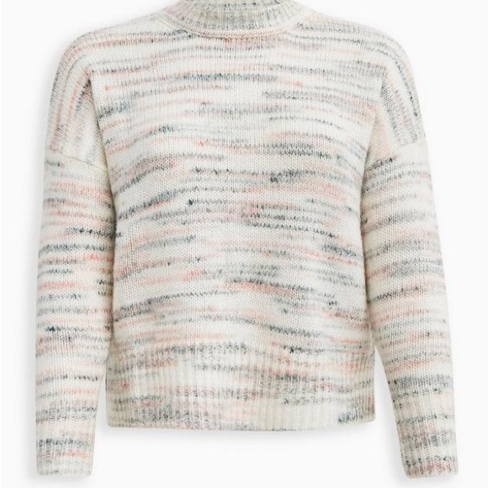 Torrid Drop Shoulder Pullover Sweater - Multi 1X (14-16)